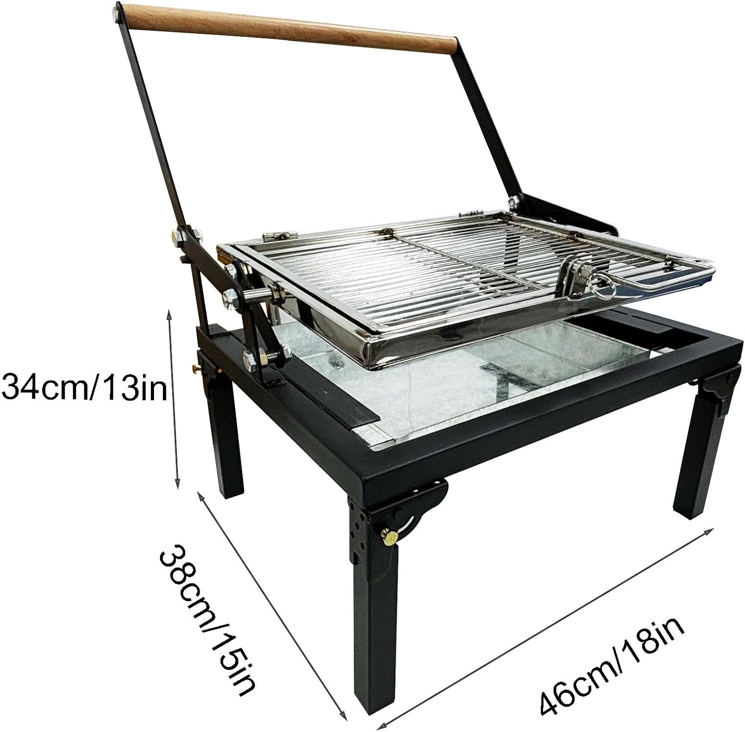 Charcoal Flip Grill for BBQ