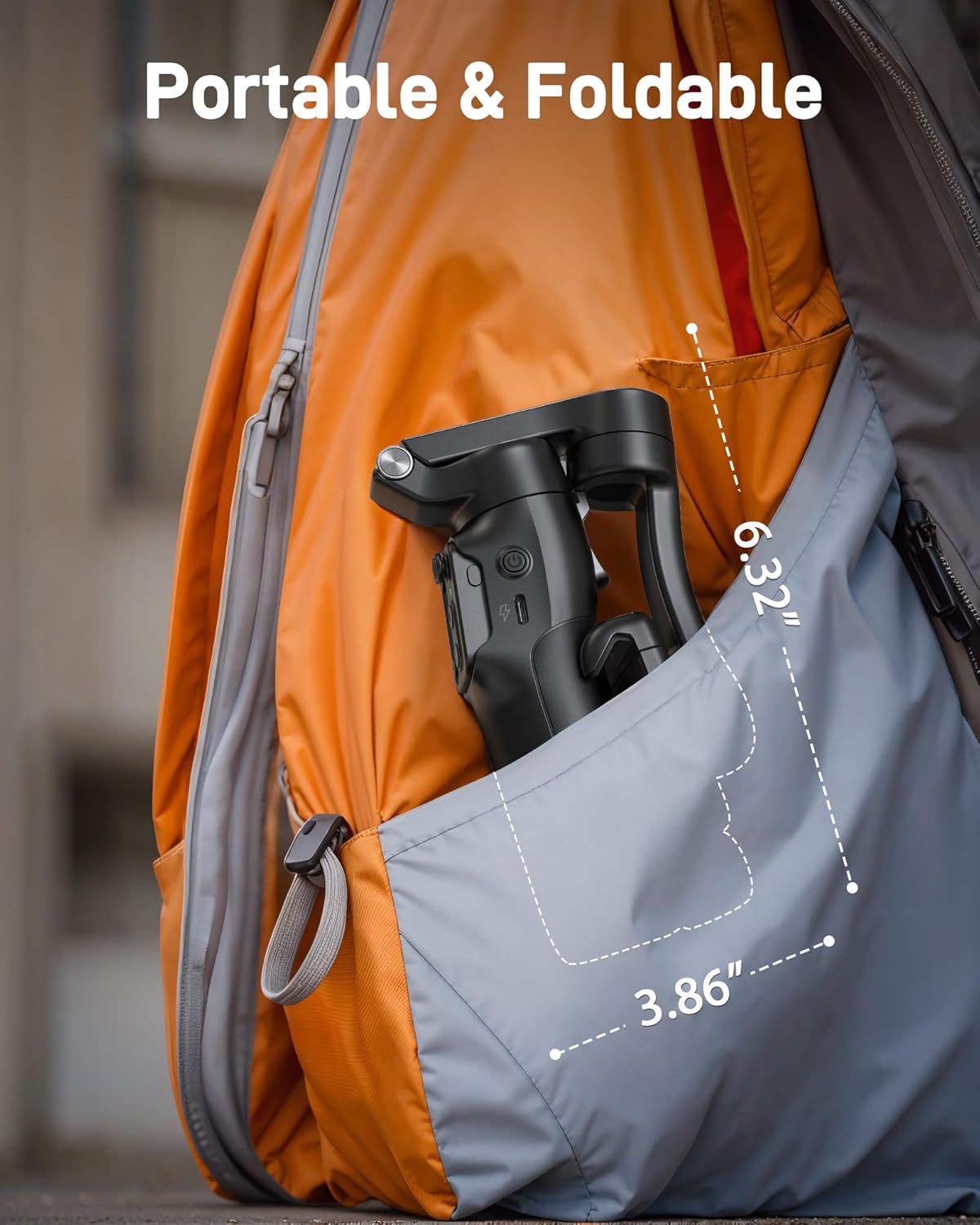 🎉Last Day 60% OFF⏰️- iSteady V3 Gimbal Stabilizer for iPhone, 3-Axis Phone Gimbal, Magnetic AI Tracker, Built-in Extendable Rod & Tripod, Detachable Remote Control, Stabilizer for Travel, Vlog, TikTok, Black