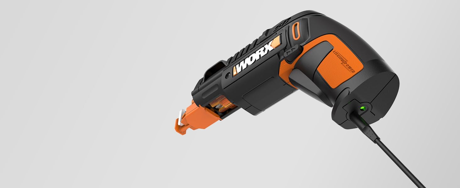 The integrated on-board battery holds a charge for 18 months and plugs right into 