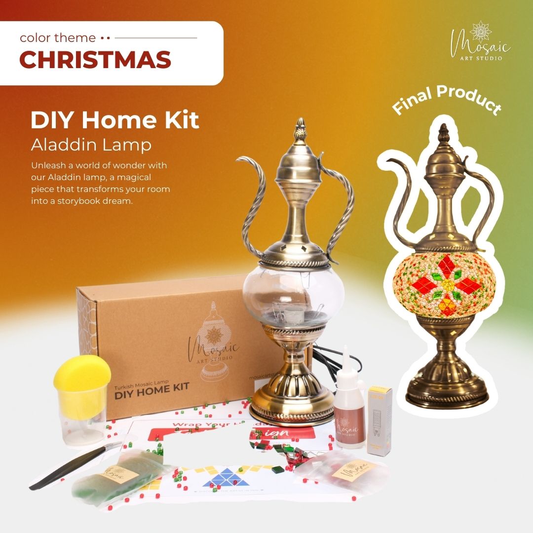 Mosaic Lamp DIY Home Kit