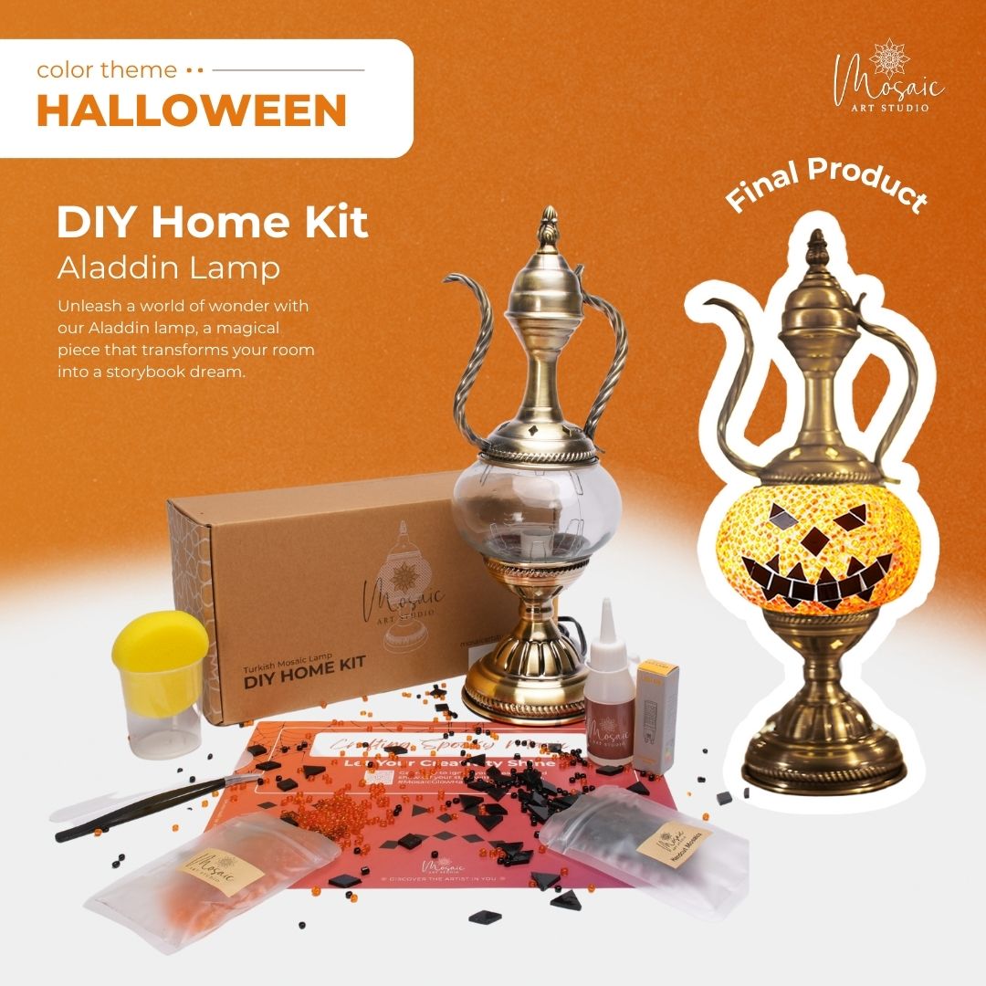 Mosaic Lamp DIY Home Kit