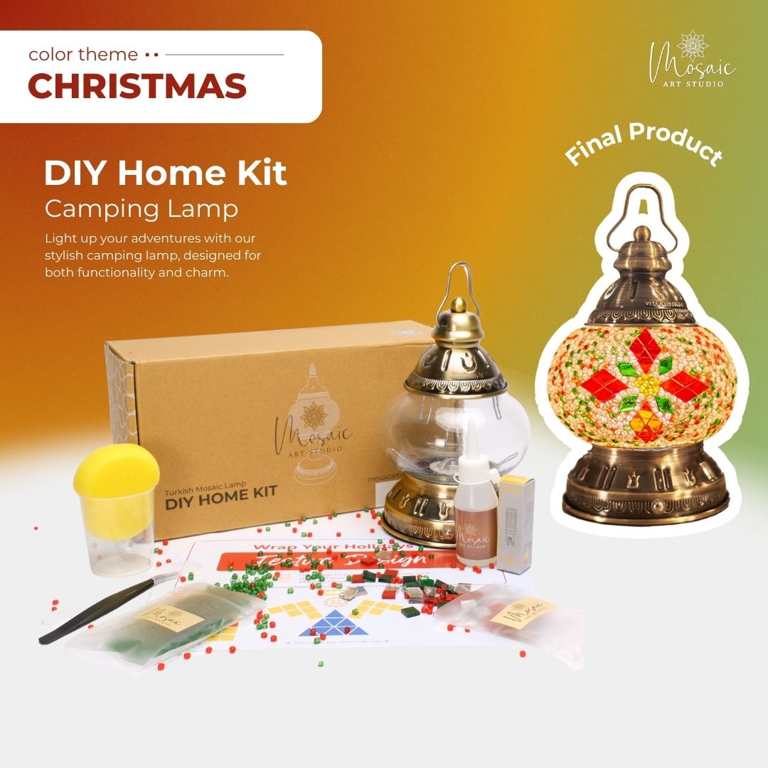 Mosaic Lamp DIY Home Kit