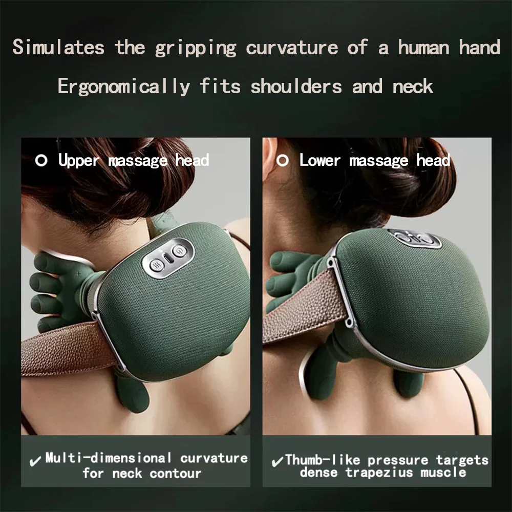 Human Hand Simulation - Neck & Shoulder Massager