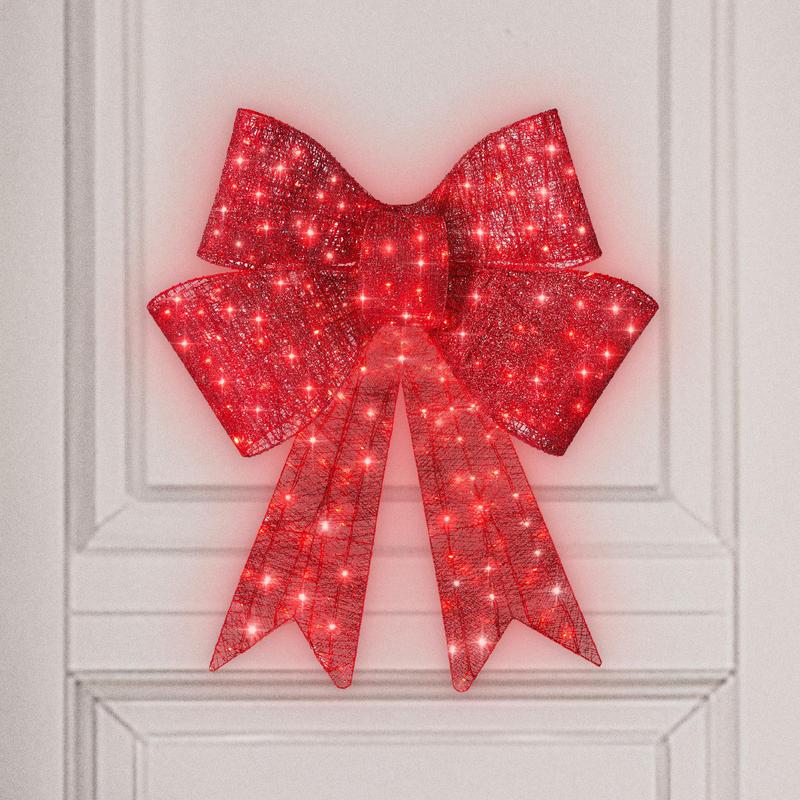 Best Choice Products Pre-Lit Christmas Bow