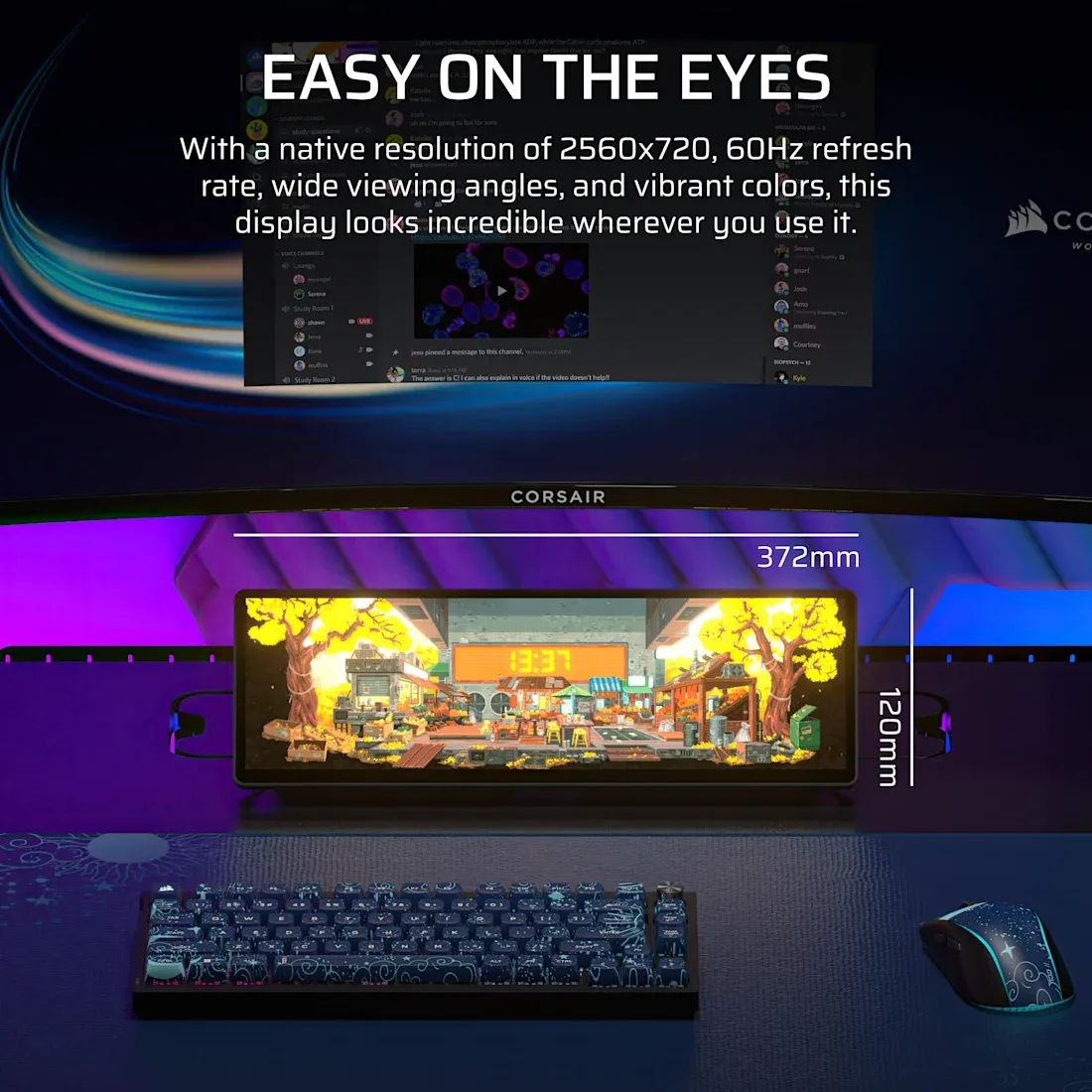 CORSAIR XENEON EDGE 14.5" LCD Touchscreen