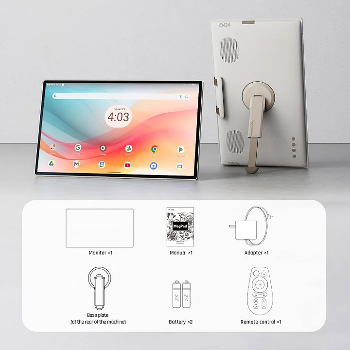 🔥24.5-Inch Smart Touch Portable TV