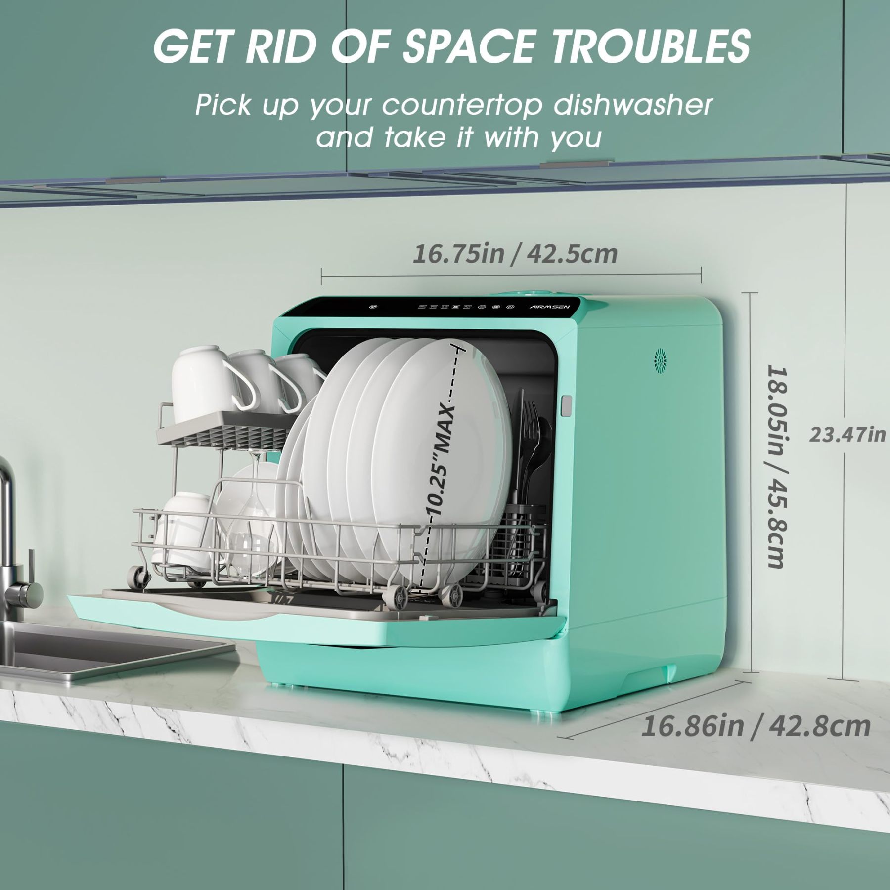 Portable Countertop Dishwashers