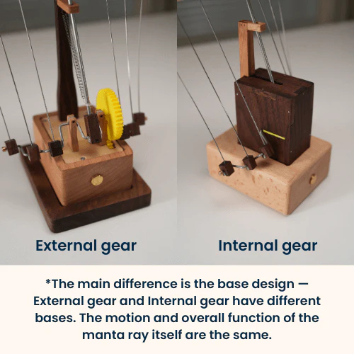 AquaRay  Handcrafted Wooden Automaton