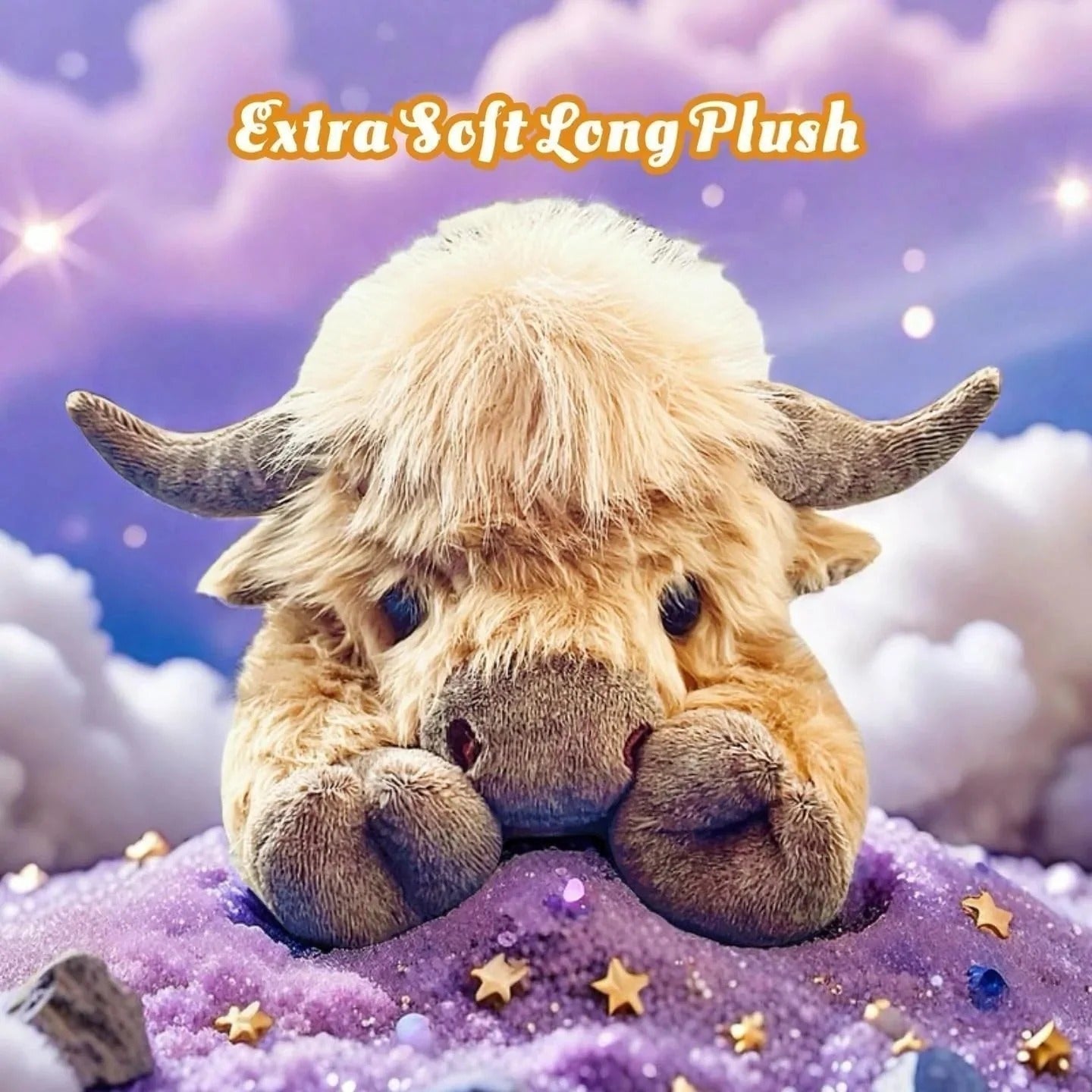 🎁Christmas New Gift Toy🐂Cute Cartoon Highland Cow Cuddly Toy