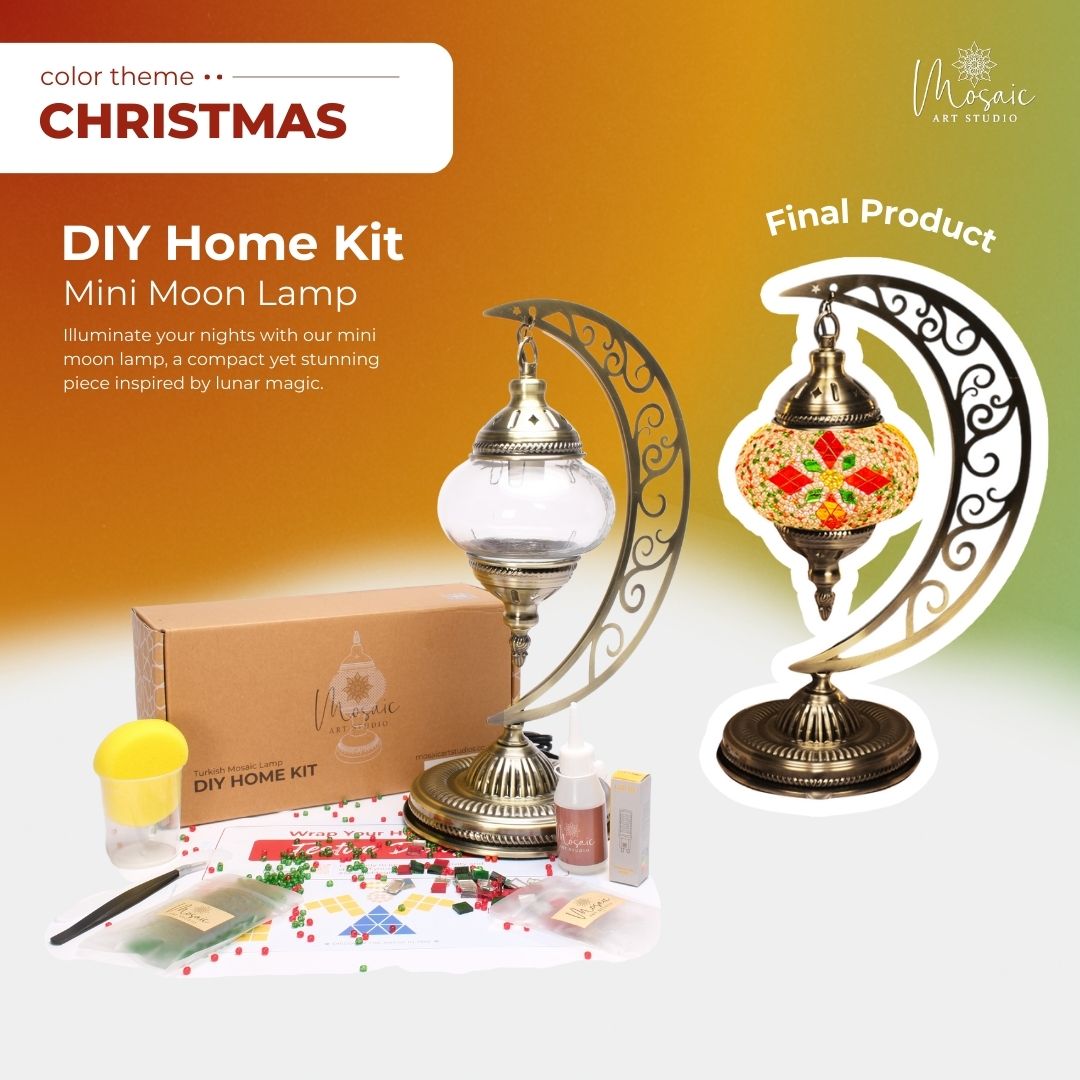 Mosaic Lamp DIY Home Kit