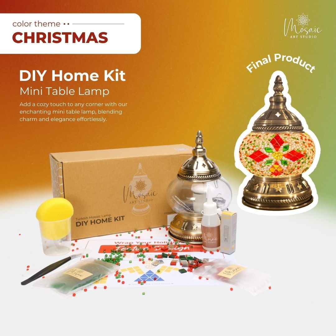 Mosaic Lamp DIY Home Kit