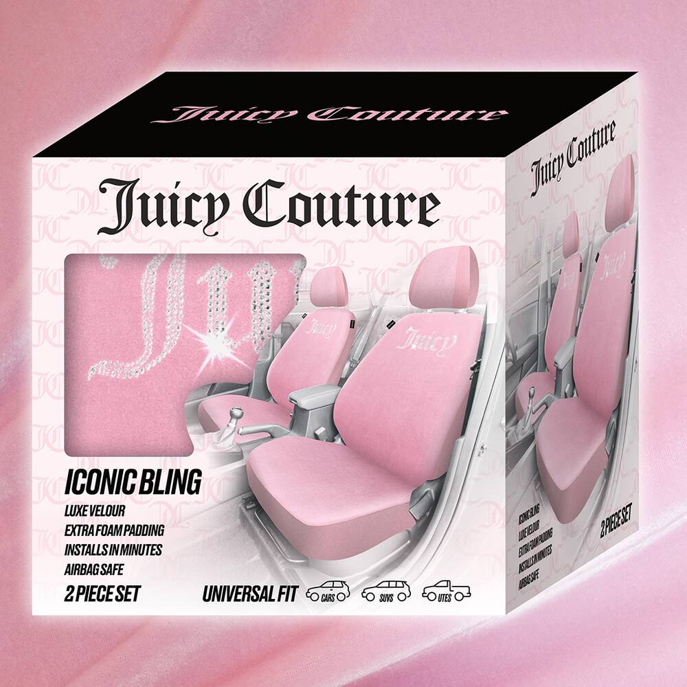 Juicy Couture Rhinestone Seat Cover