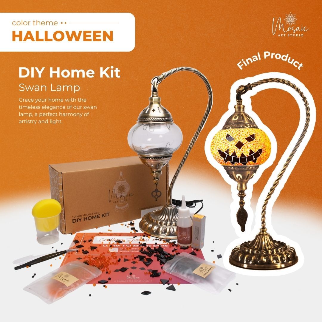 Mosaic Lamp DIY Home Kit