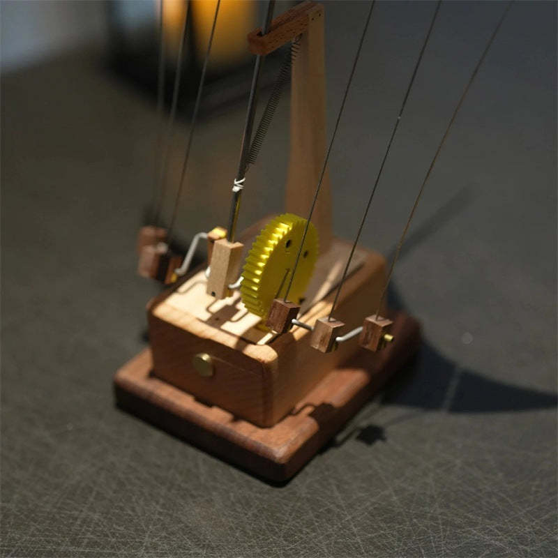 AquaRay  Handcrafted Wooden Automaton