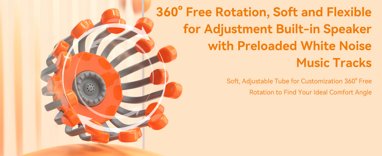 Head Massager Scalp Massager Electric Scalp Massager with 20 Independent Massage Nodes, 5 Modes,