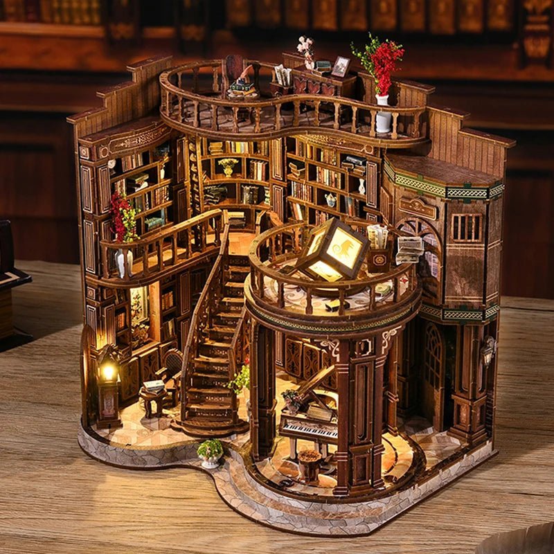 HiNooki - Dreamy Book HallDIY Miniature House