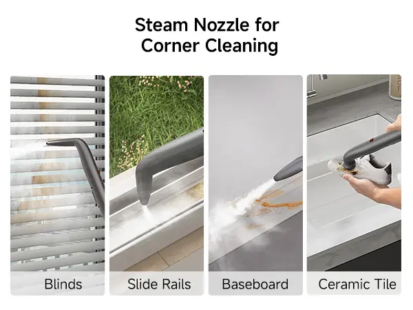 Product Introduction of Uwant B400 Steam Portable Carpet Cleaner , 18Kpa Powerful Spot Cleaner Machine, Upholstery & Sofa Cleaner for Home,Car and Auto Detailer 4