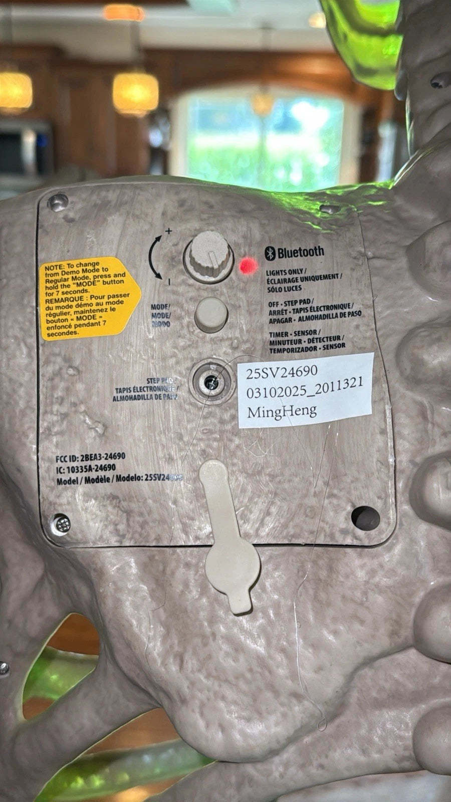 Early Bird Halloween Special 6.5 ft Grave & Bones Animated LED