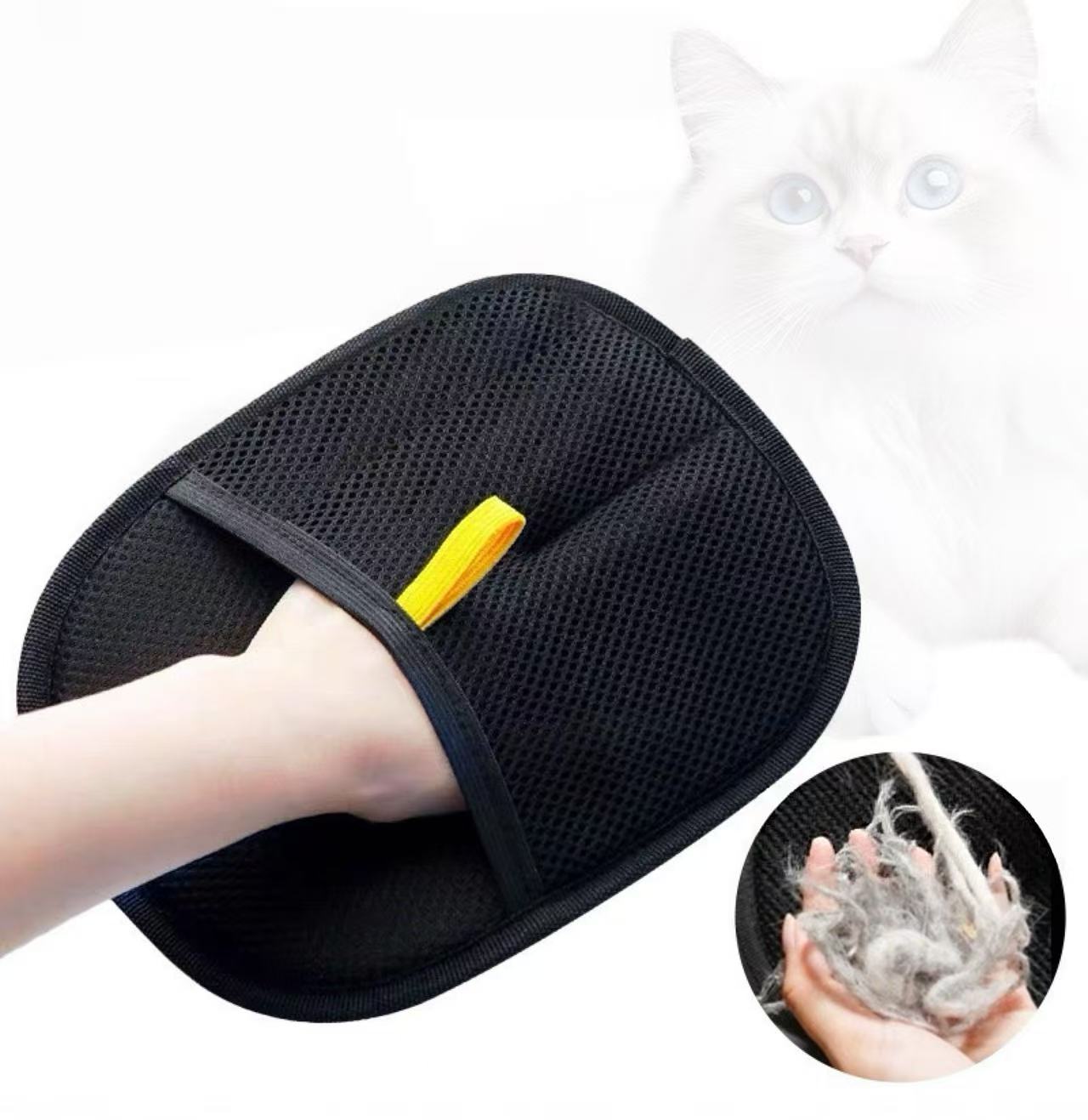 Hair removal gloves
