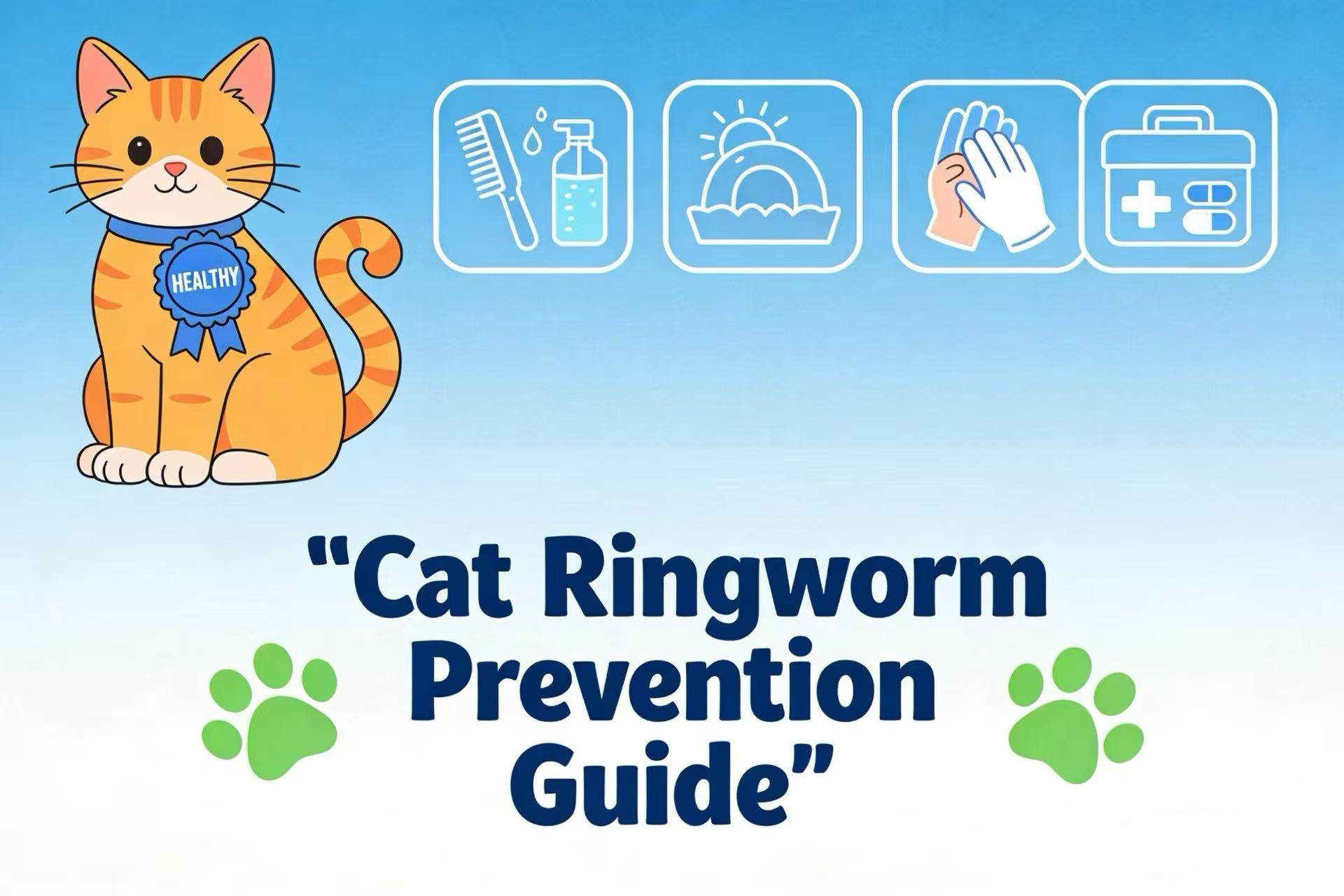How to prevent ringworm in cats, a common concern for new pet owners-Lucky darling