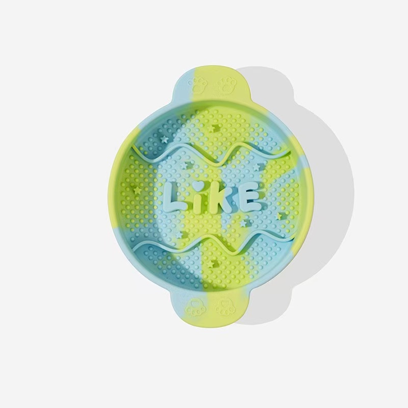 Pet slow feeder bowl