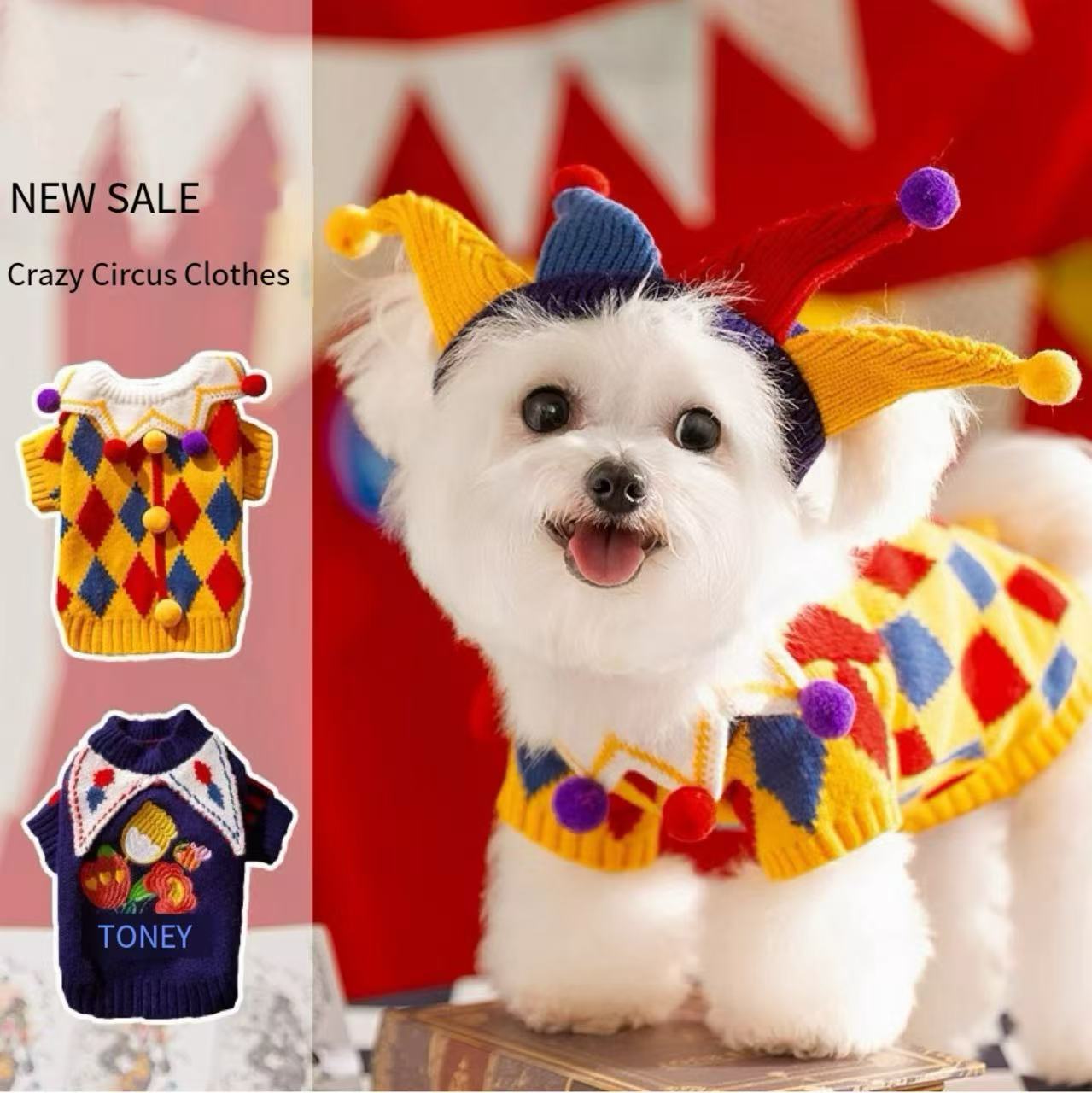 Cute and funny pet sweater