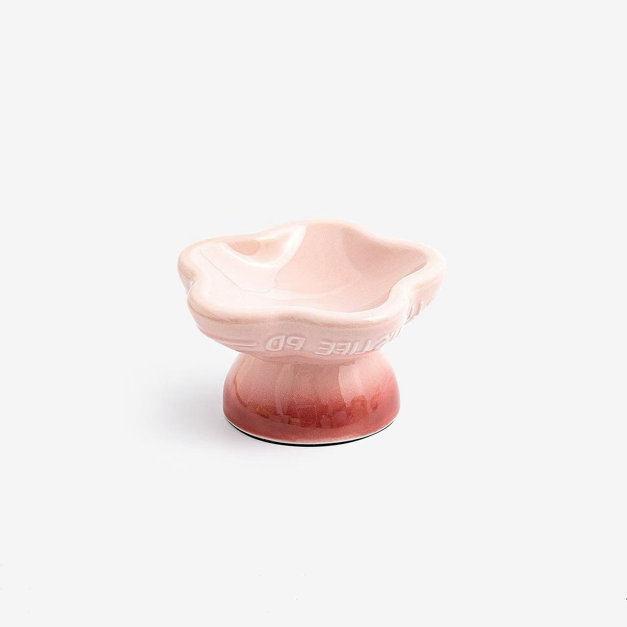 Pet-themed Gradient Stem Bowl - Ceramic