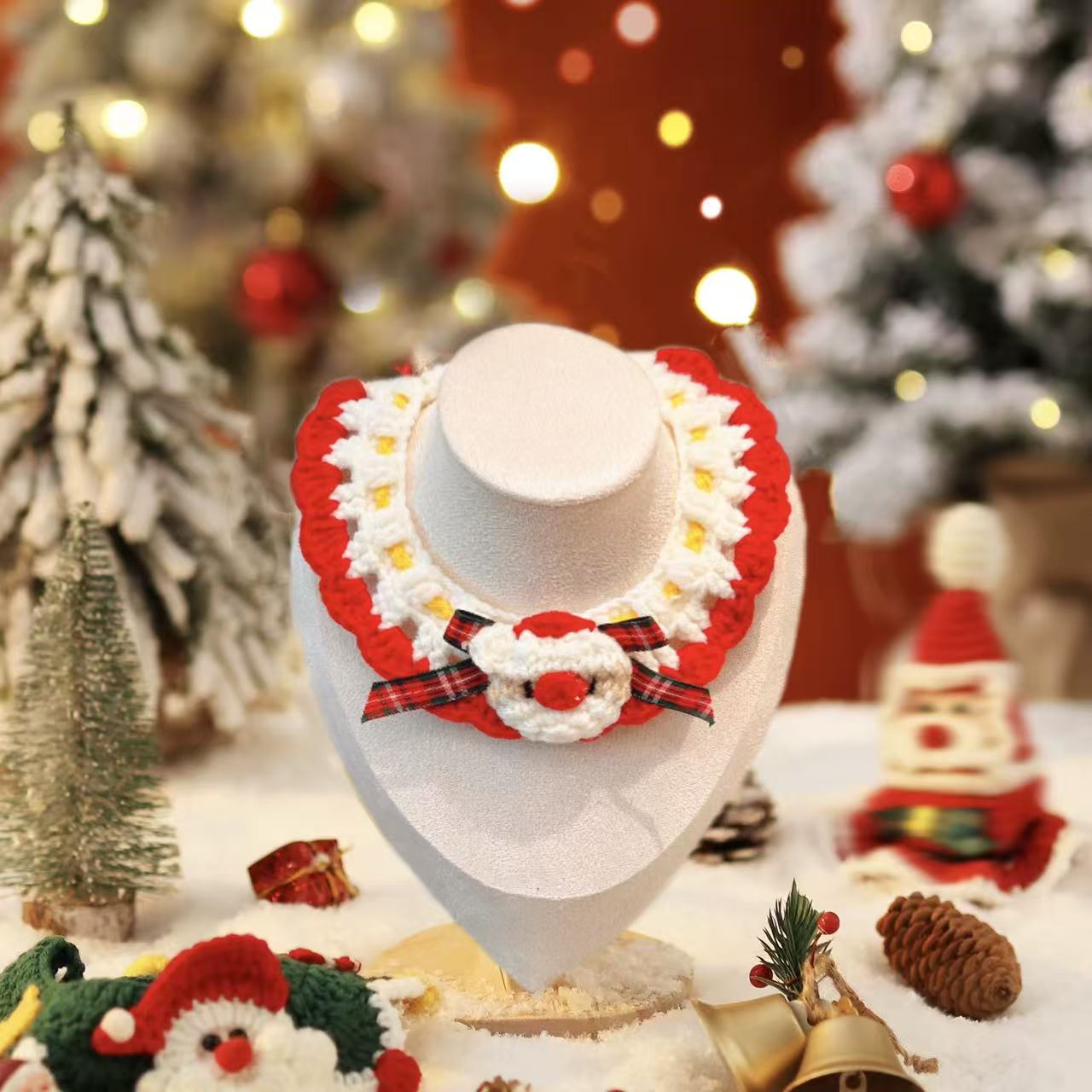 Christmas Knitted Scarf - Pet