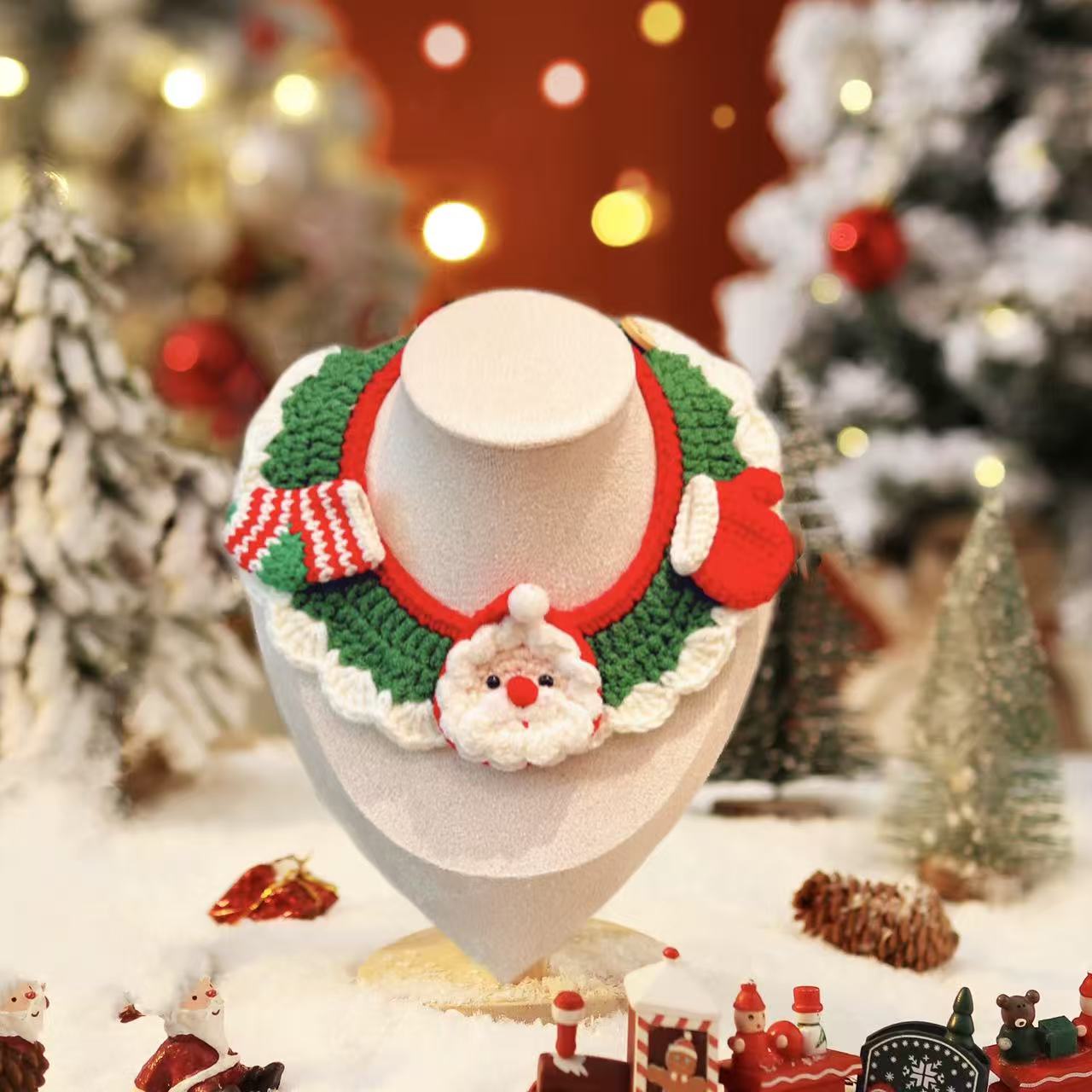 Christmas Knitted Scarf - Pet