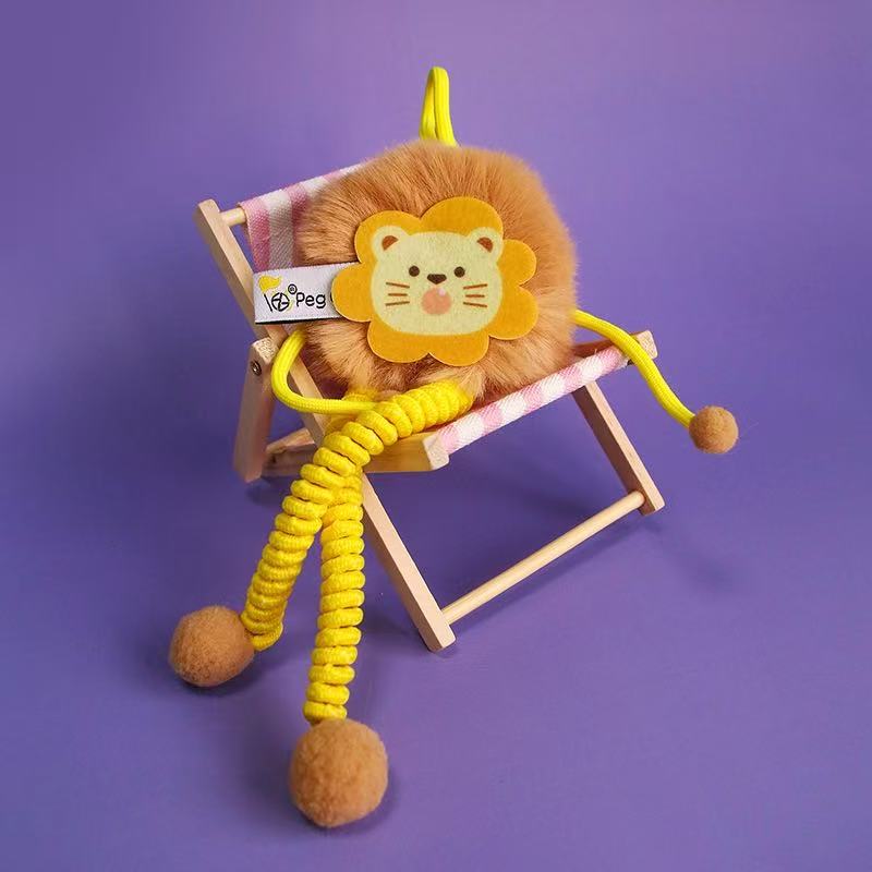  Long-legged monster retractable bell toy