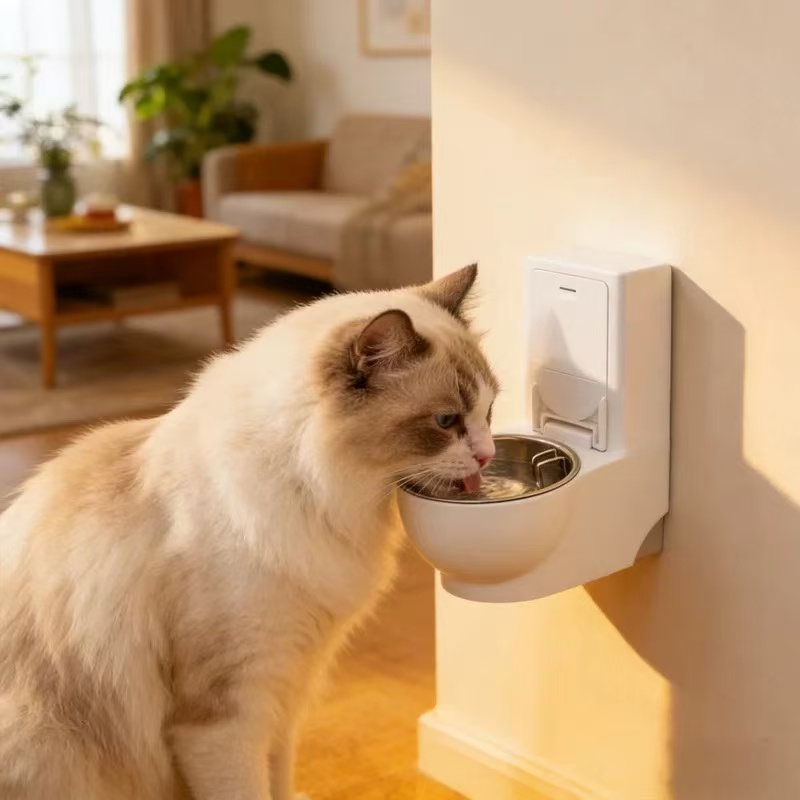 Cat water bowl - toilet design
