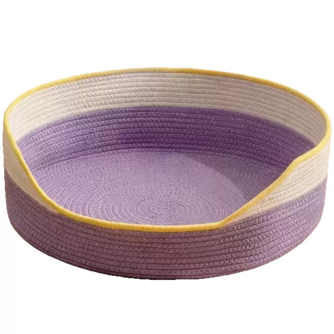 Hand-woven Rattan Cat Bed