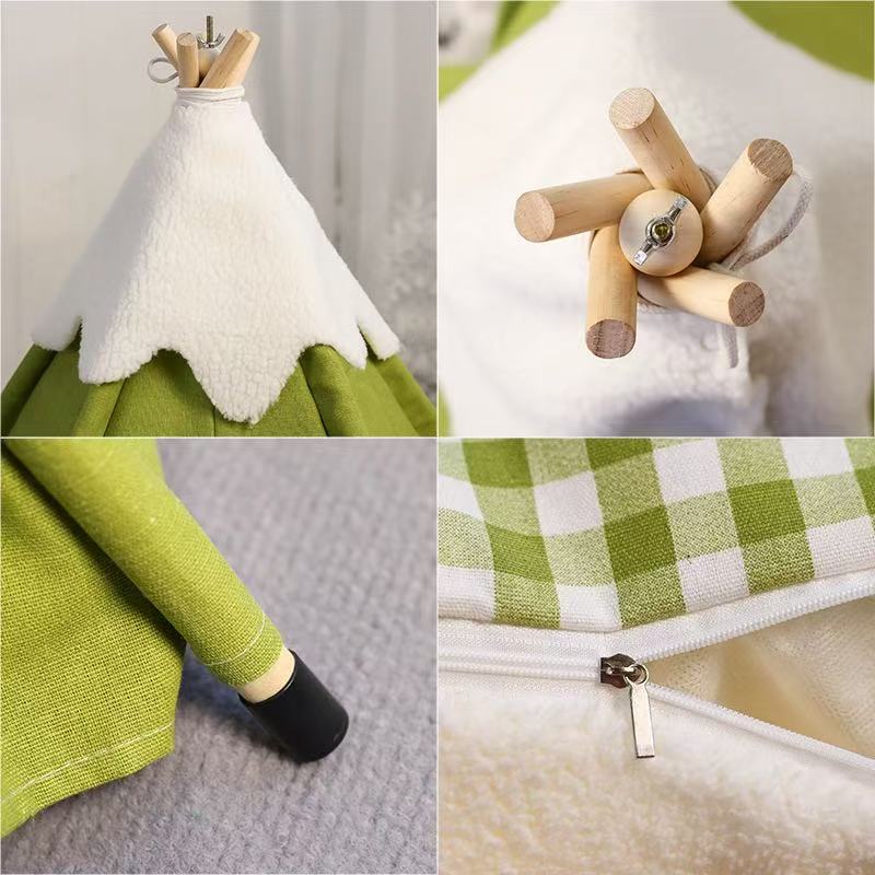 Pet Tent Bed — Removable, Washable, and Foldable