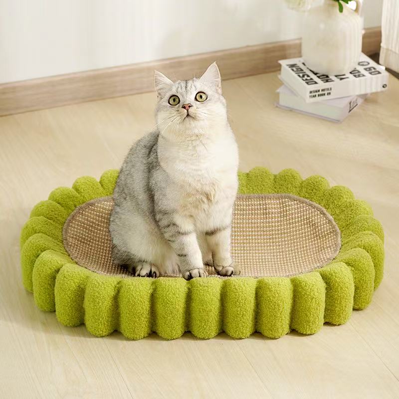 Hemp mat - cat scratching board