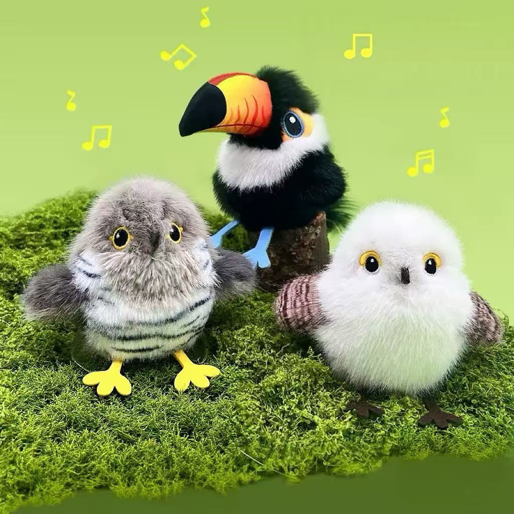  Cat toys - realistic little birds