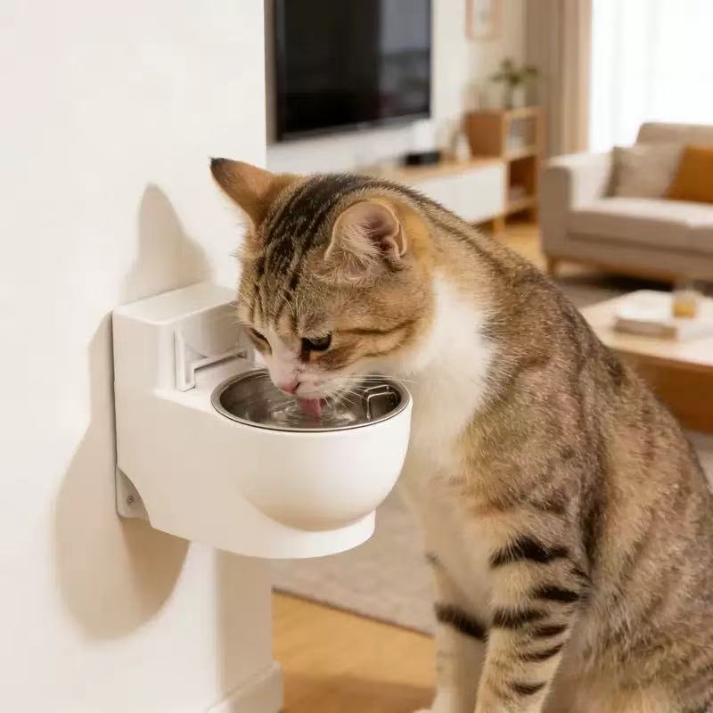 Cat water bowl - toilet design