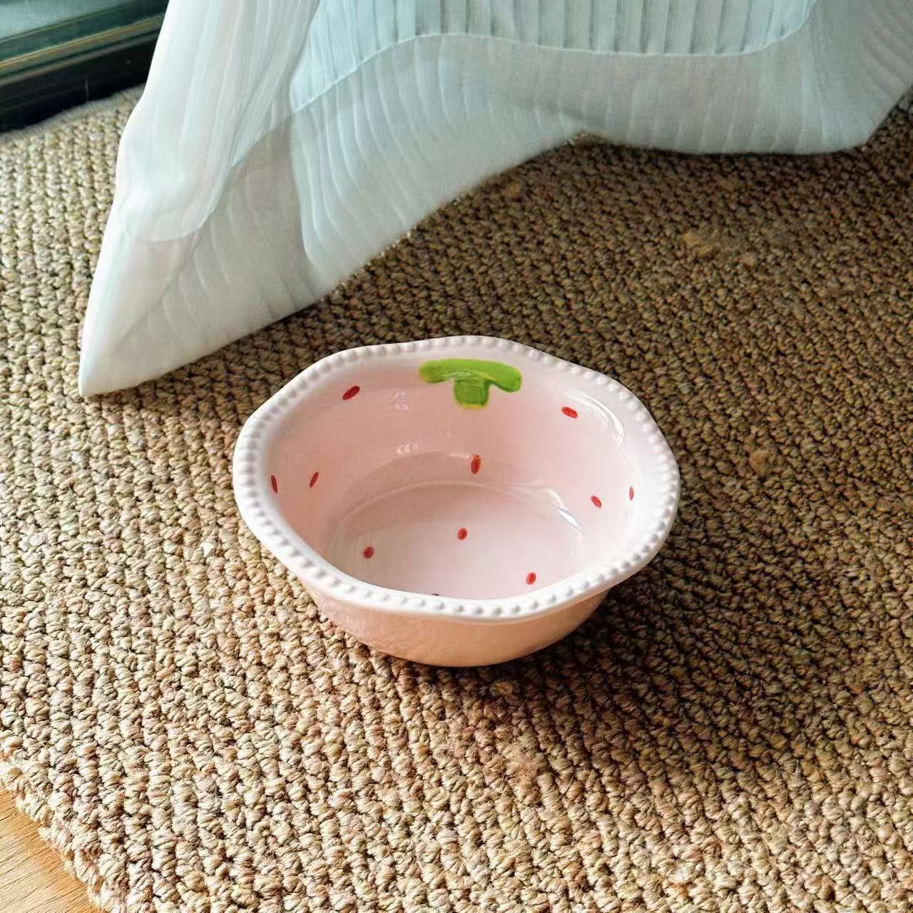 Natural Solid Wood Raised Cat Bowl Holder, 15° Slant Ergonomic Feeder Stand for Ceramic Cat Food Water Bowl, Neck Care Pet Feeding Station for Kitten Adult Cat
