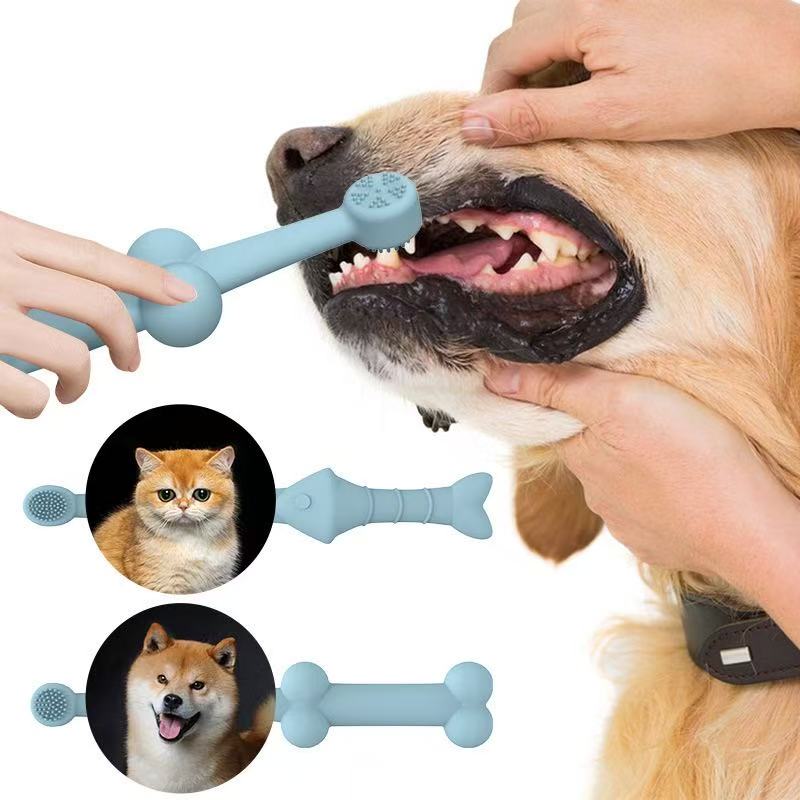 Silicone Pet Toothbrush