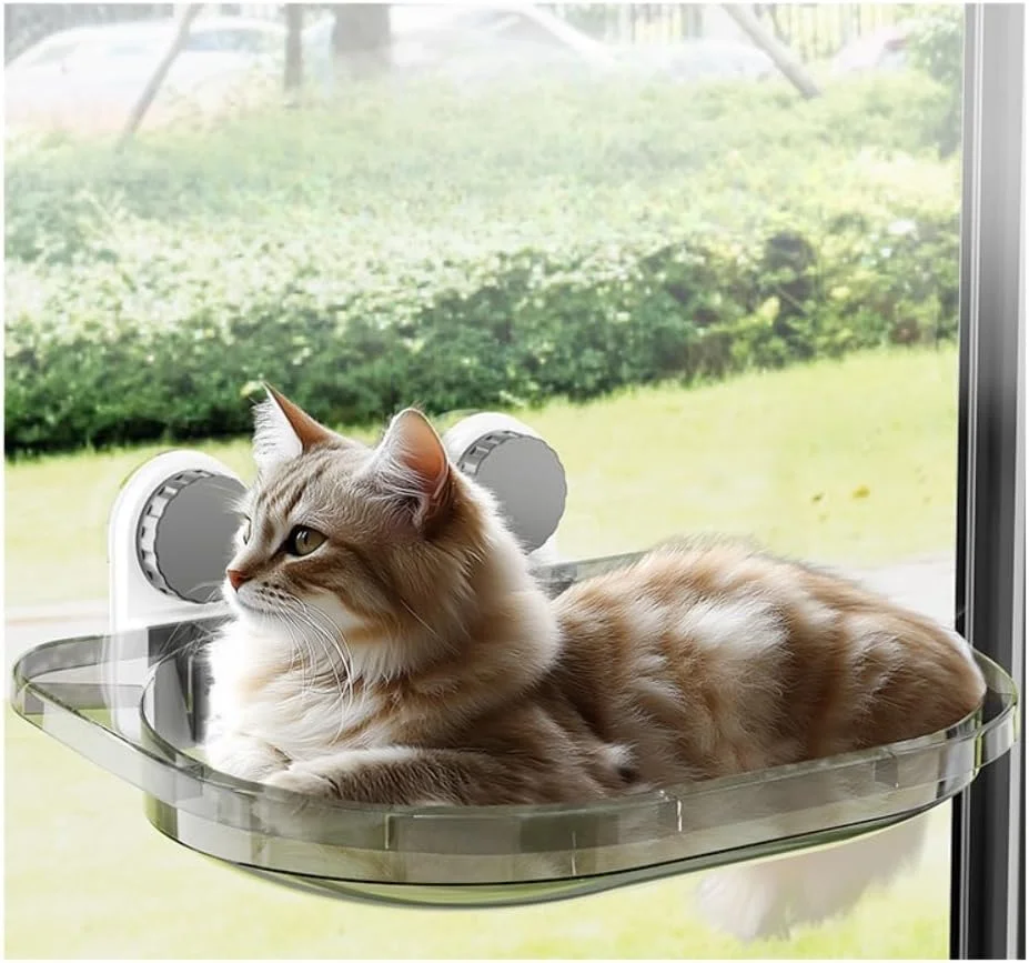 Cat hanging basket (includes two powerful suction cups).-Lucky darling