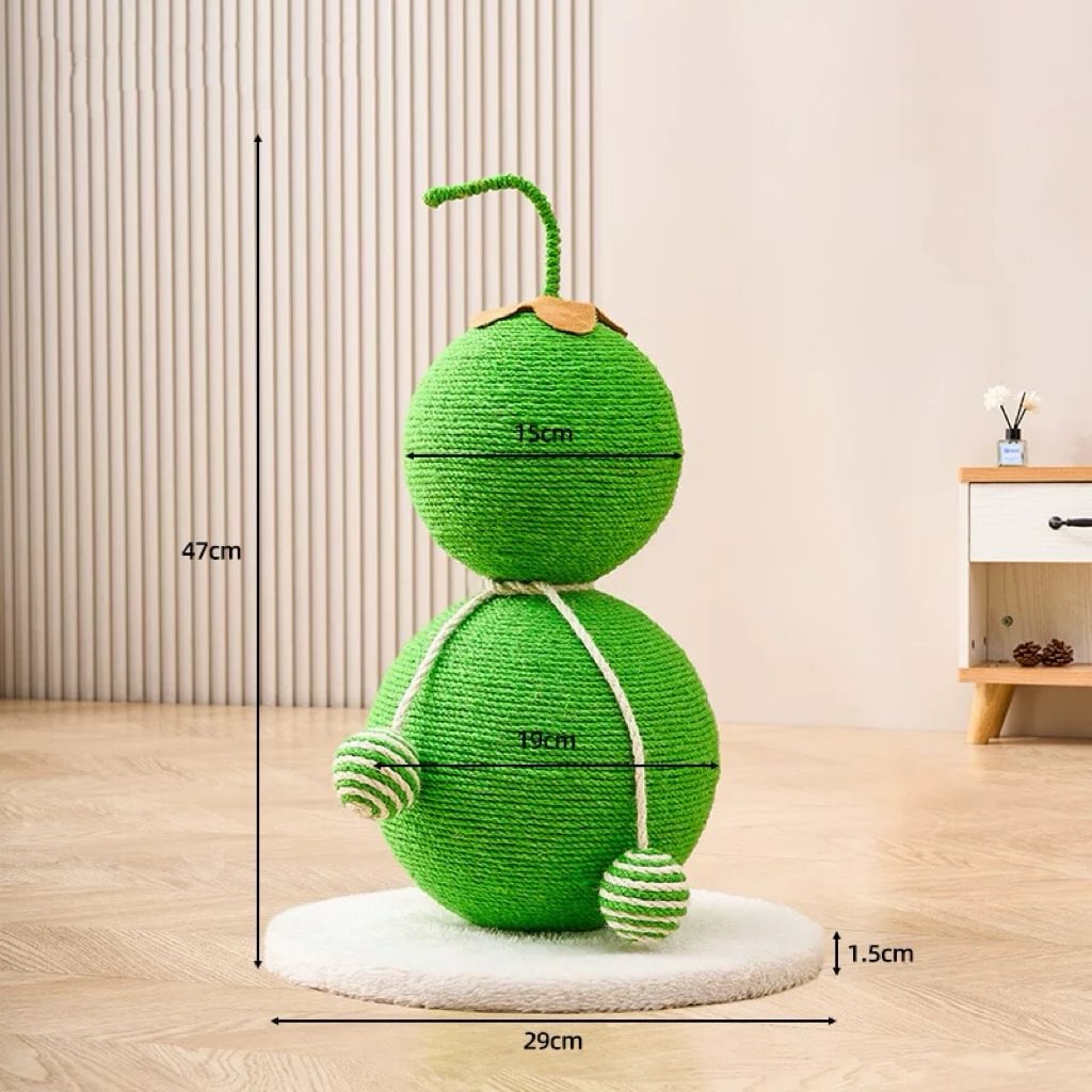 Cat scratching post, furniture protector, kitten toy, suitable for indoor activity centers where cats can rest and play.-Lucky darling