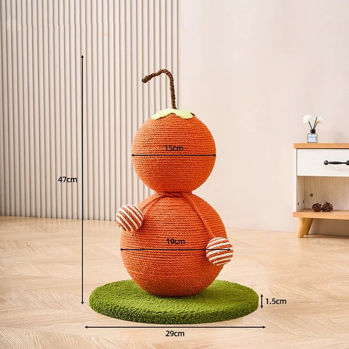 Cat scratching post, furniture protector, kitten toy, suitable for indoor activity centers where cats can rest and play.-Lucky darling