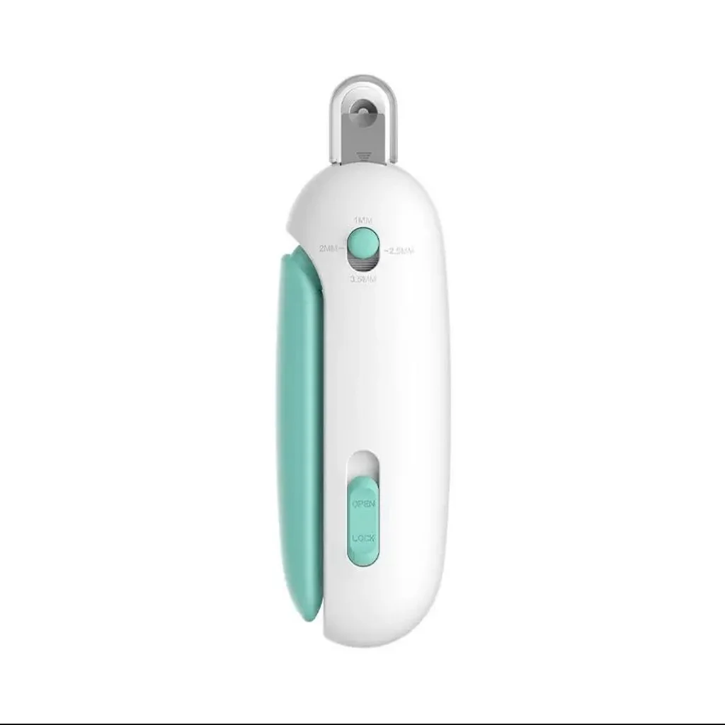 Professional pet nail clippers with adjustable aperture to avoid injuring your furry friend.