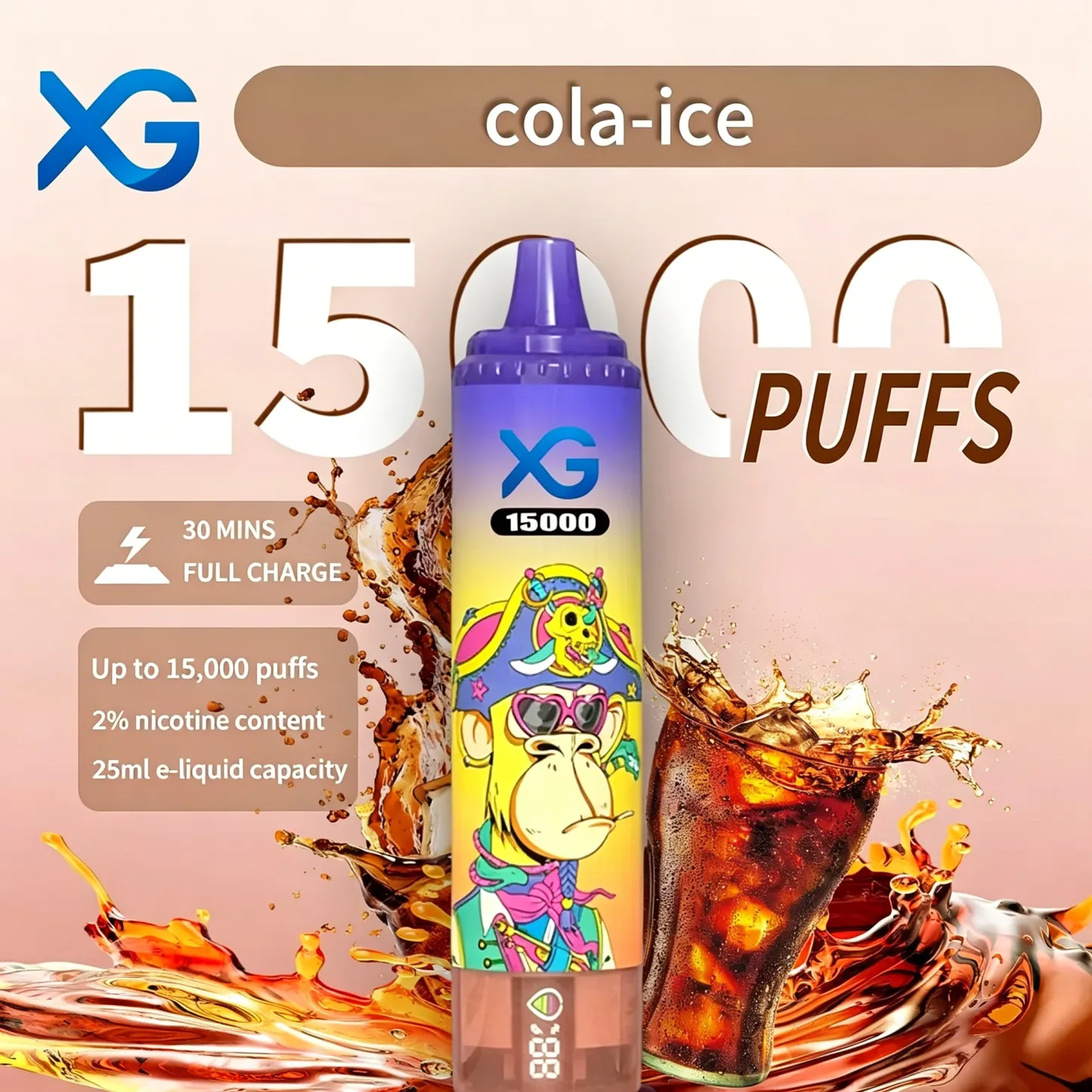XGVAPE 15000 PUFFS