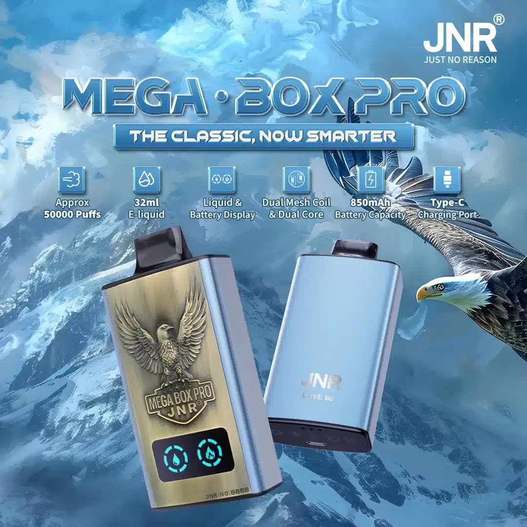 JNR Mega Box Pro 50000 Puffs