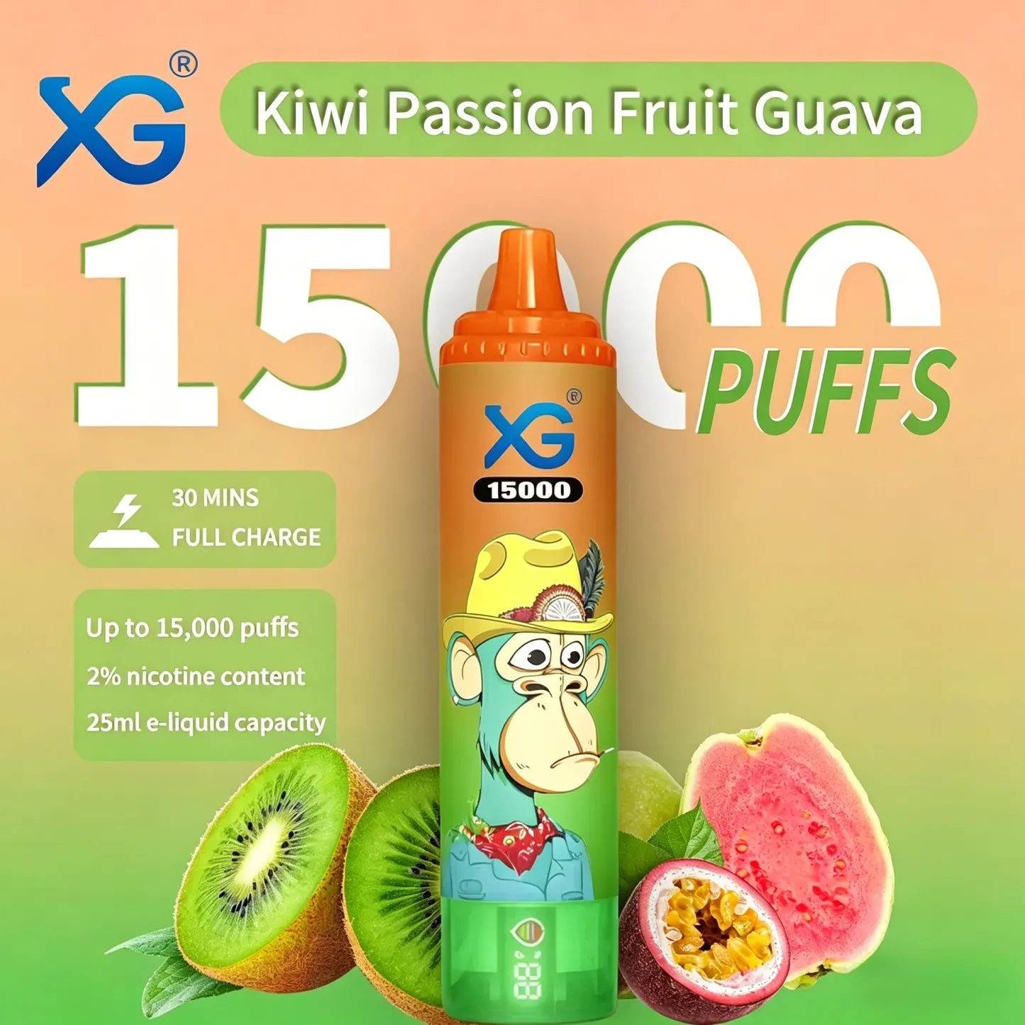 XGVAPE 15000 PUFFS