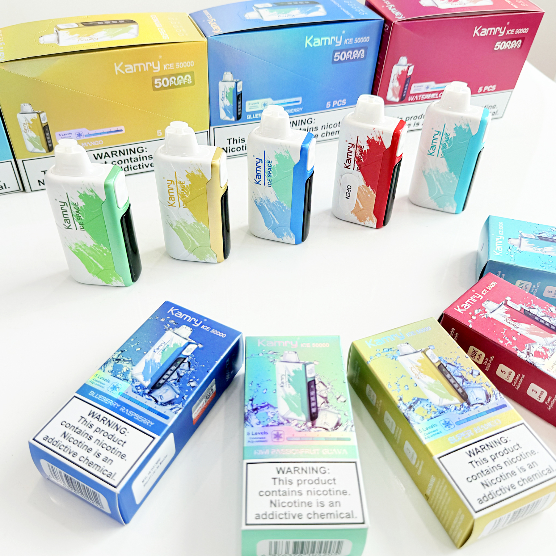 Kmary Ice  50000 puffs disposable atomizer, adjustable cooling