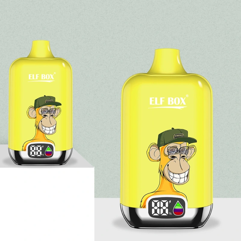 ELF BOX Digital 12000 Puffs Disposable Vape | Mesh Coil | LED Display | 0% 2% 3% 5% Nicotine Wholesale - CloudovaVape