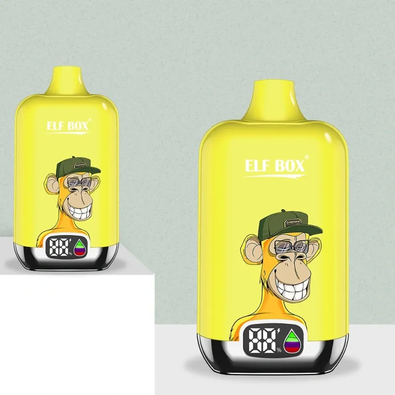 ELF BOX Digital 12000 Puffs Disposable Vape | Mesh Coil | LED Display | 0% 2% 3% 5% Nicotine Wholesale - CloudovaVape