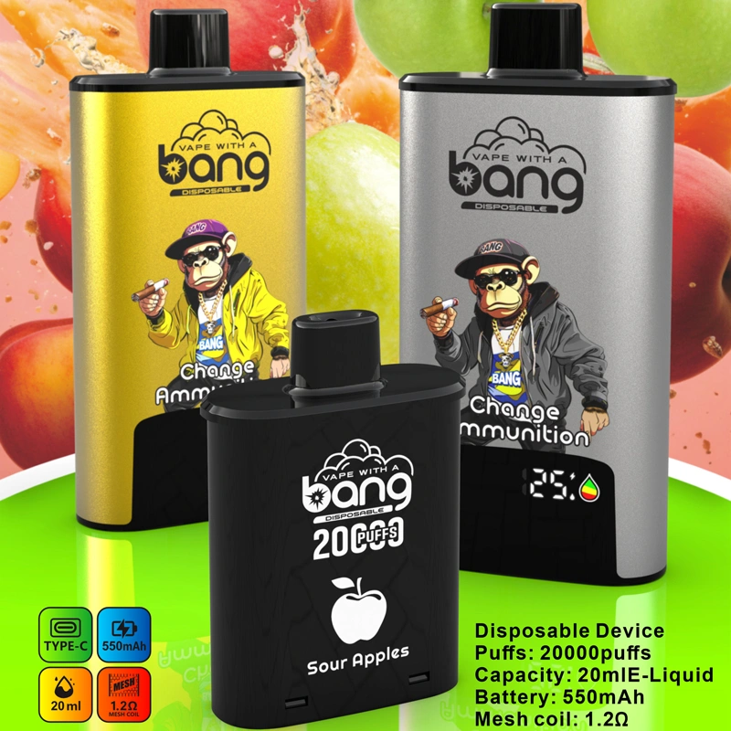 BANG 20000 Puffs DSK046 Change Cartridge Authentic Disposable Vape Low Nicotine Bulk Buy Wholesale