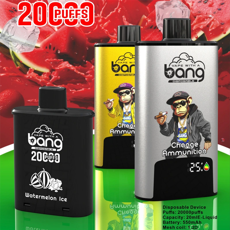 BANG 20000 Puffs DSK046 Change Cartridge Authentic Disposable Vape Low Nicotine Bulk Buy Wholesale